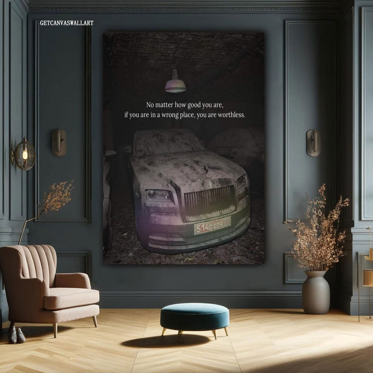 Inspirational Rolls Royce Canvas