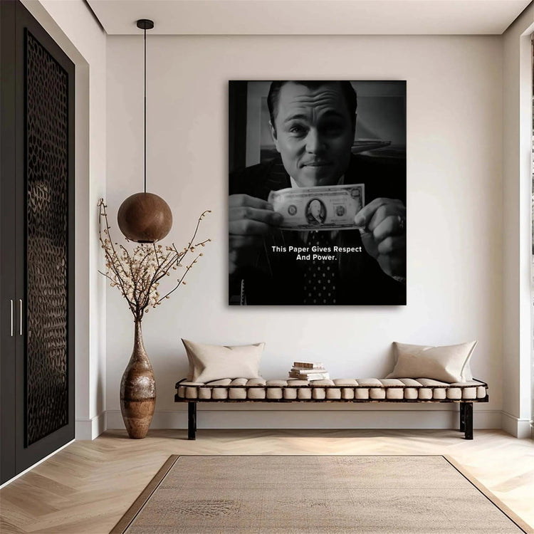 Wolf of Wall Street Motivational wall art