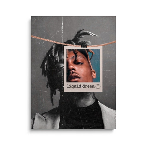 XXXTentacion Liquid Dream Motivational Canvas Art