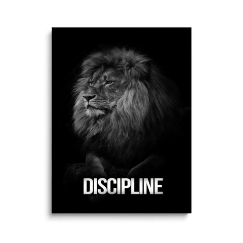 lion motivational canvas