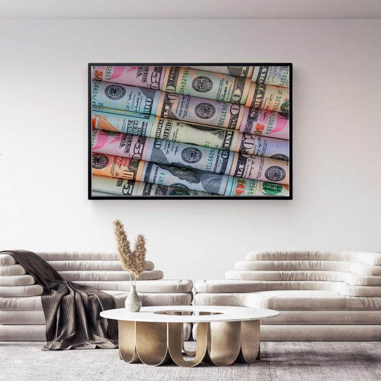 wealth success canvas