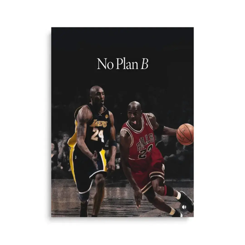 Basketball Legends Motivational Canvas Wall Art