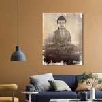 Calm Mind Buddha Meditation Wall Art