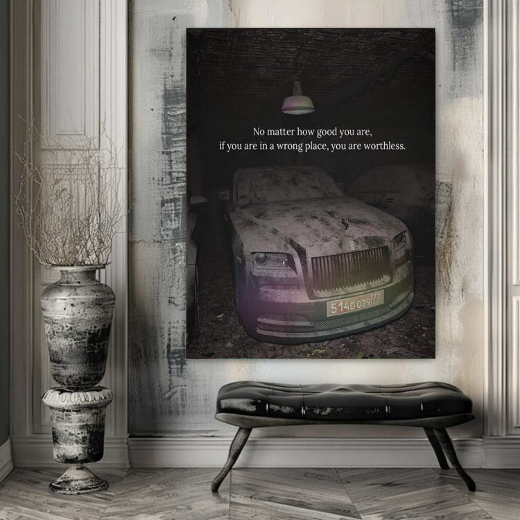 Luxury Motivation Canvas Print
