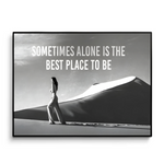 Modern Minimalist Canvas – home office inspiration