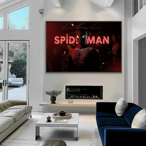 Spiderman Power Within Motivational Canvas Art