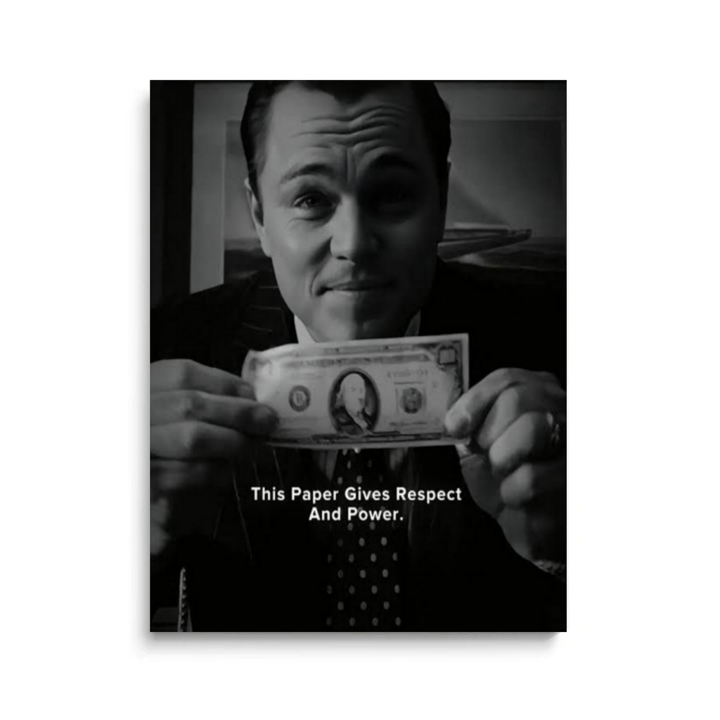 Wolf of Wall Street Canvas 