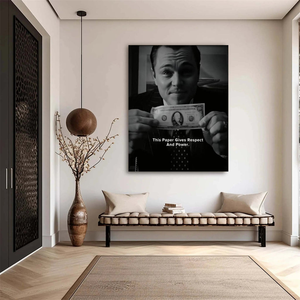Wolf of Wall Street Motivational wall art