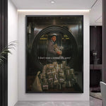 money motivational canvas